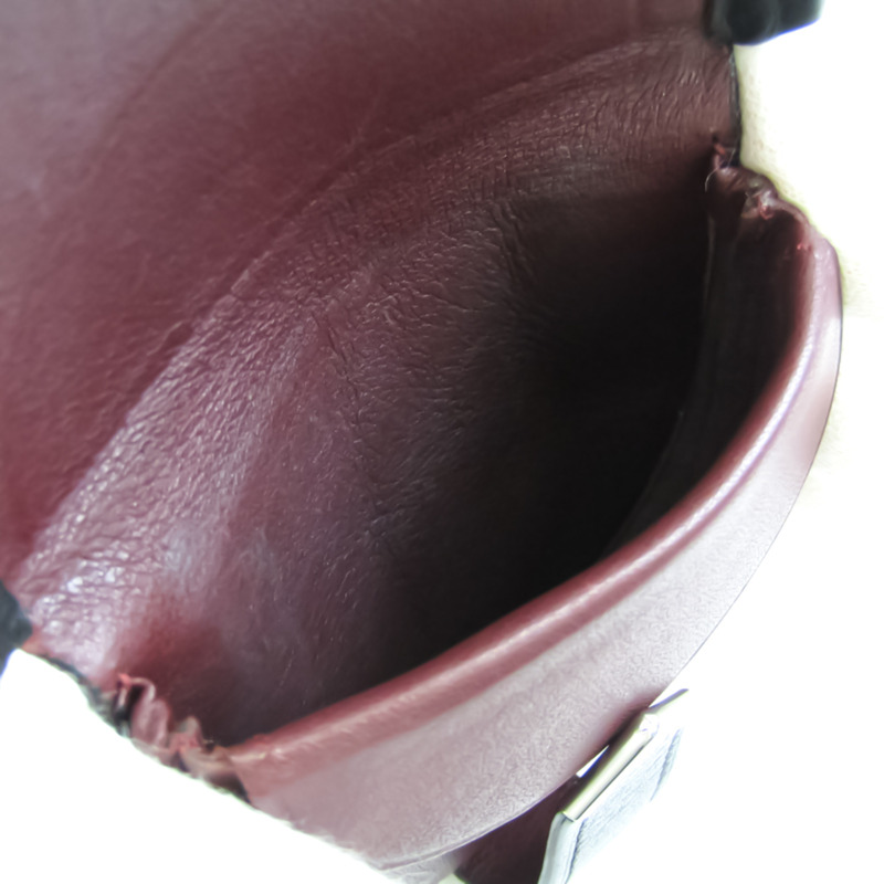 【日本直送】卡地亞 Must Mast De Cartier Horseshoe L3000572 中性皮革零錢包/硬幣盒黑色-3