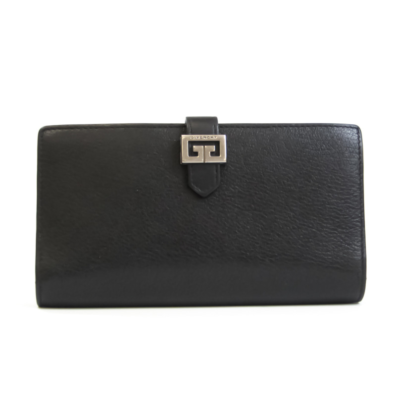 【日本直送】Givenchy GV3 Bb601lb032 中性皮革錢包 黑色-0