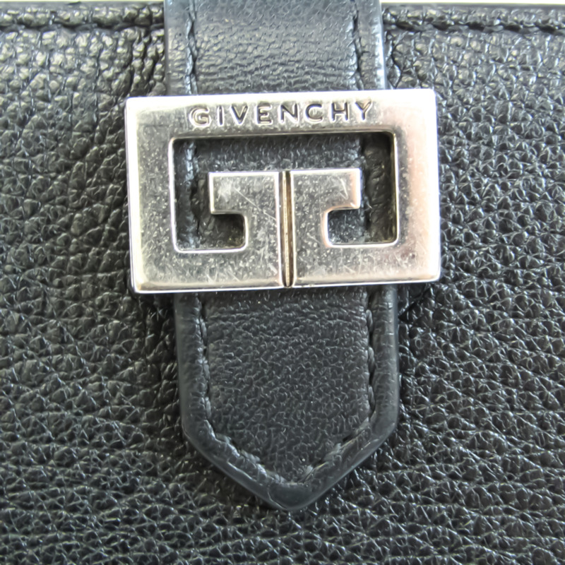 【日本直送】Givenchy GV3 Bb601lb032 中性皮革錢包 黑色-7