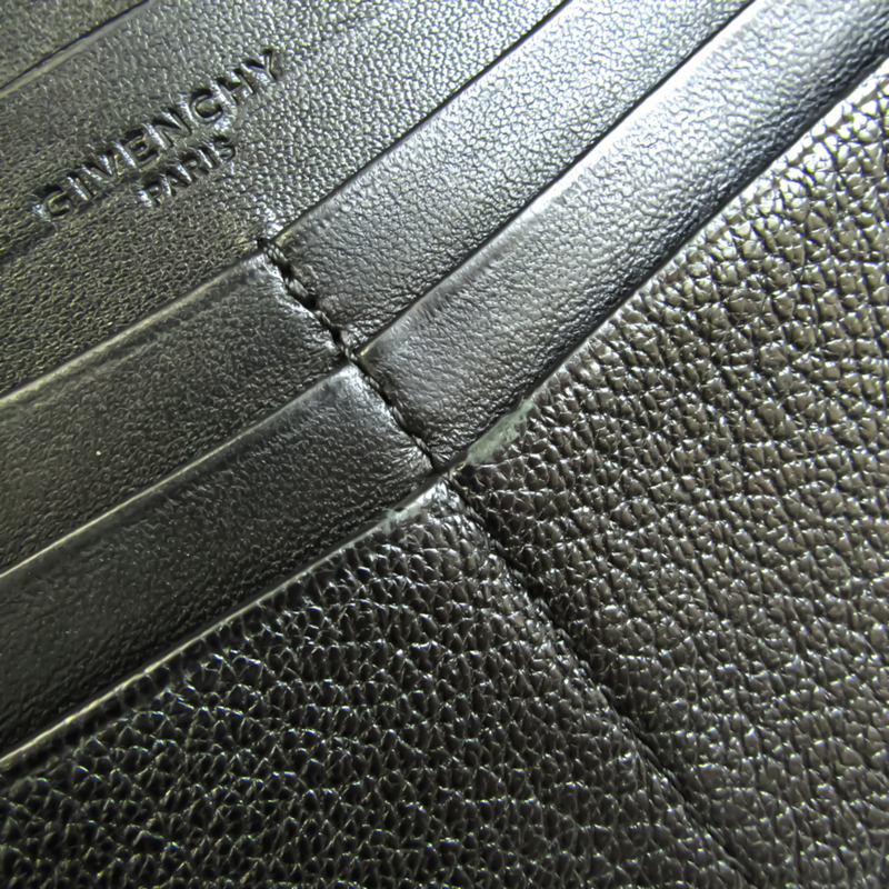 【日本直送】Givenchy GV3 Bb601lb032 中性皮革錢包 黑色-9