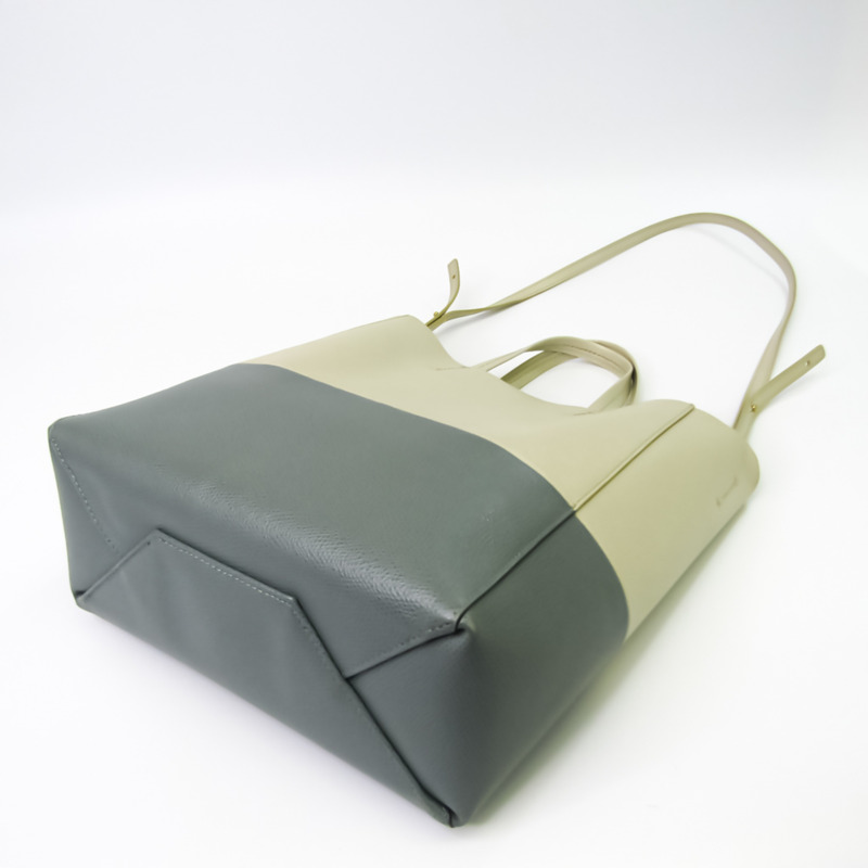 【日本直送】Celine Cabas Vertical Small 176163XBB 女士真皮手提包,單肩包 奶油色,灰色,米白色-1