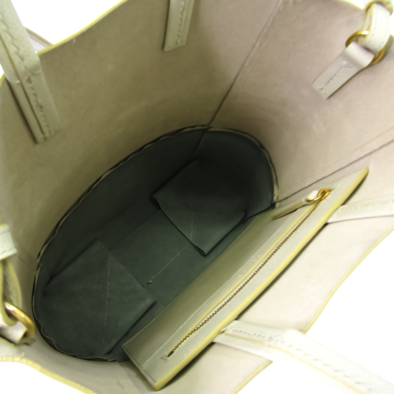 【日本直送】Celine Cabas Vertical Small 176163XBB 女士真皮手提包,單肩包 奶油色,灰色,米白色-11