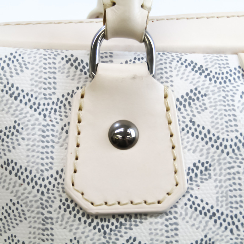 【日本直送】Goyard Saint Martin ABA120071 中性皮革手提包,單肩包 Off-white,White-8