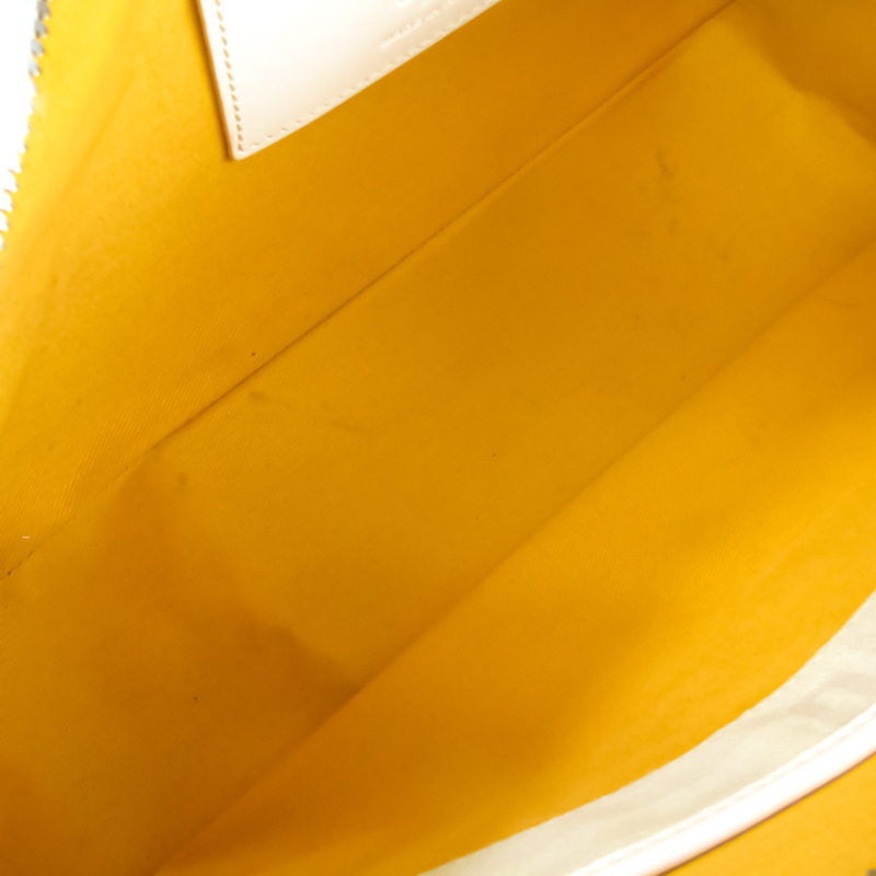 【日本直送】Goyard Saint Martin ABA120071 中性皮革手提包,單肩包 Off-white,White-9