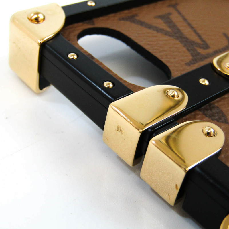 【日本直送】Louis Vuitton Monogram Reverse Monogram Reverse Phone Rugged Case For iPhone X Eye trunk IPHONE X iPhone case M62619-5