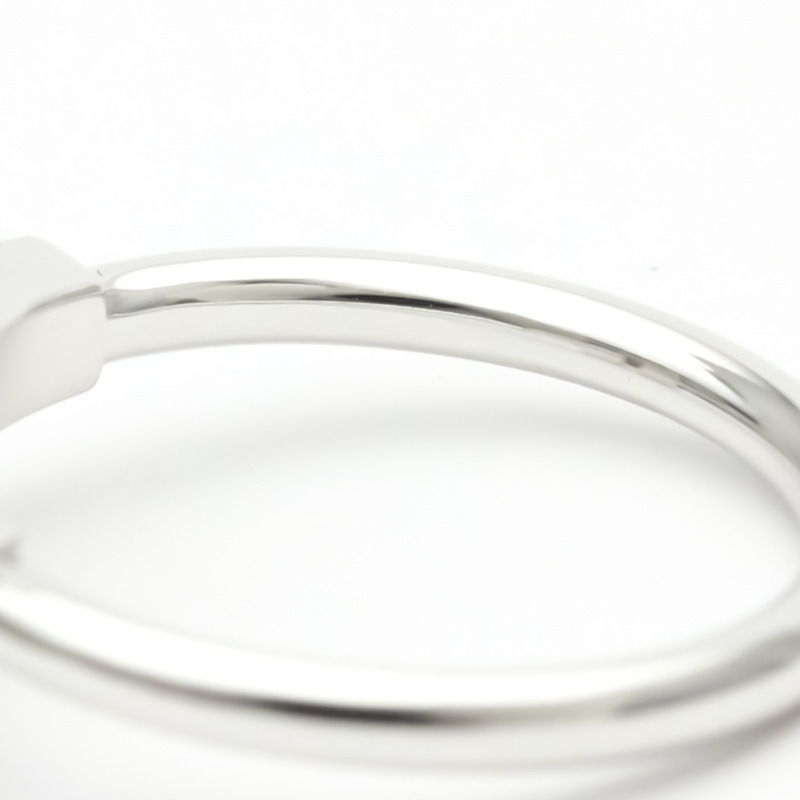 【日本直送】Tiffany T Wire 戒指白金 (18K) 時尚鑽石,綠松石戒指-3