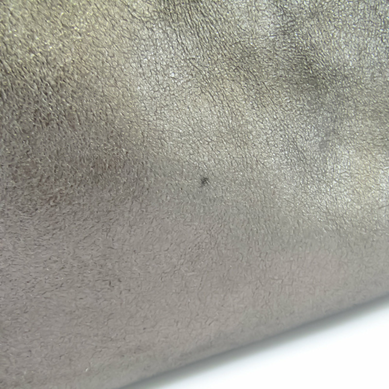 【日本直送】蒂芙尼女士皮革絨面革手提包金色-3