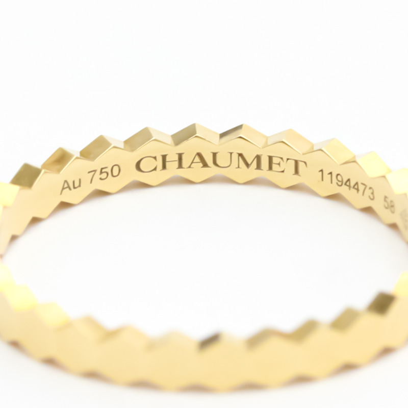 【日本直送】Chaumet Be My Love 蜂窩狀戒指 黃金（18K）時尚無石戒指-5