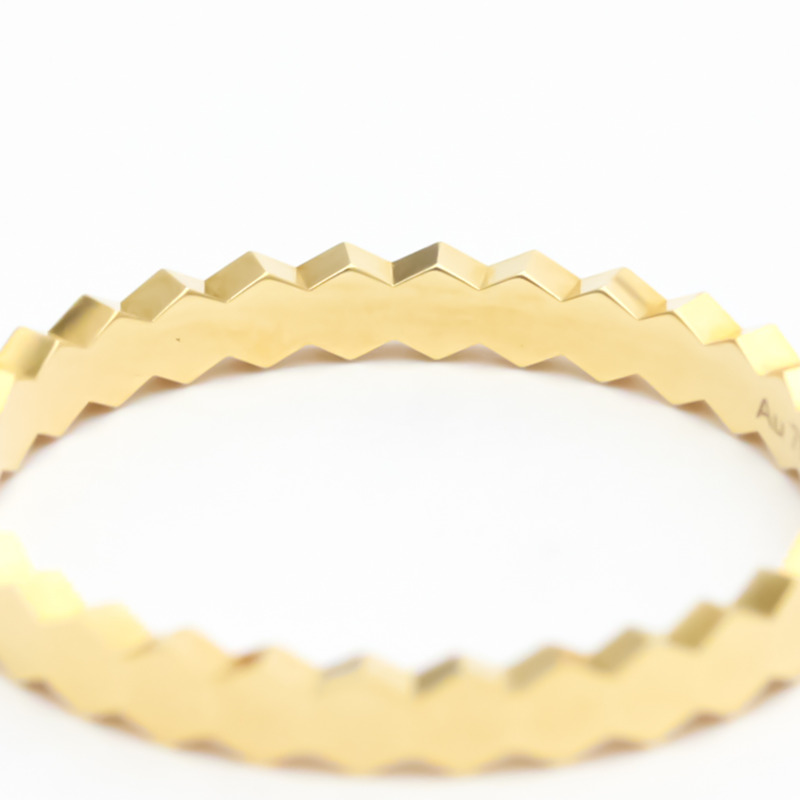 【日本直送】Chaumet Be My Love 蜂窩狀戒指 黃金（18K）時尚無石戒指-6