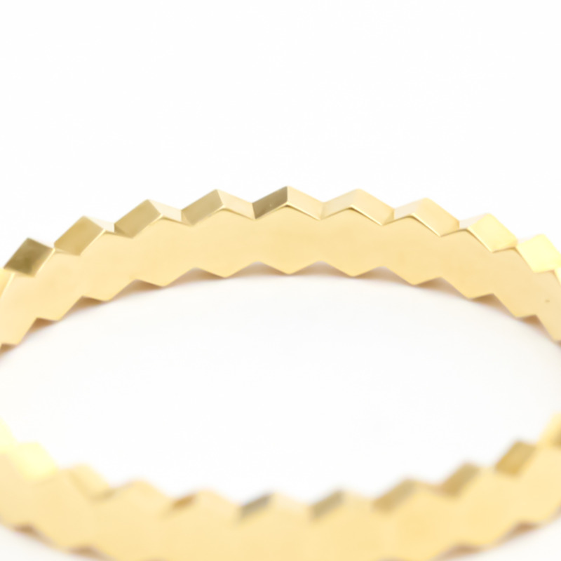 【日本直送】Chaumet Be My Love 蜂窩狀戒指 黃金（18K）時尚無石戒指-7