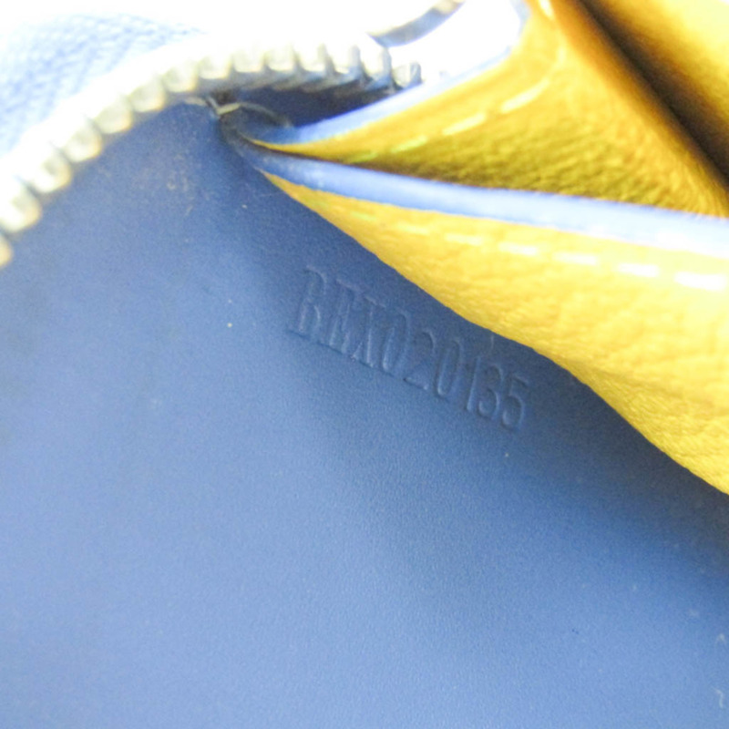 【日本直送】Goyard Matignon 男士、女士皮革長錢包（雙折）藍色-11