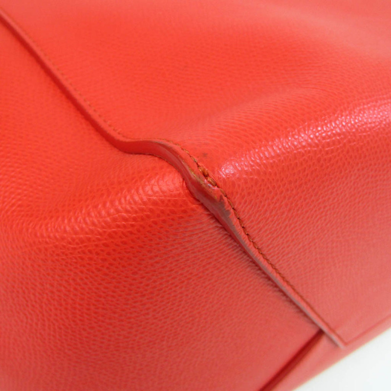 【日本直送】Celine Cabas Phantom S 女式皮革托特包紅色-3