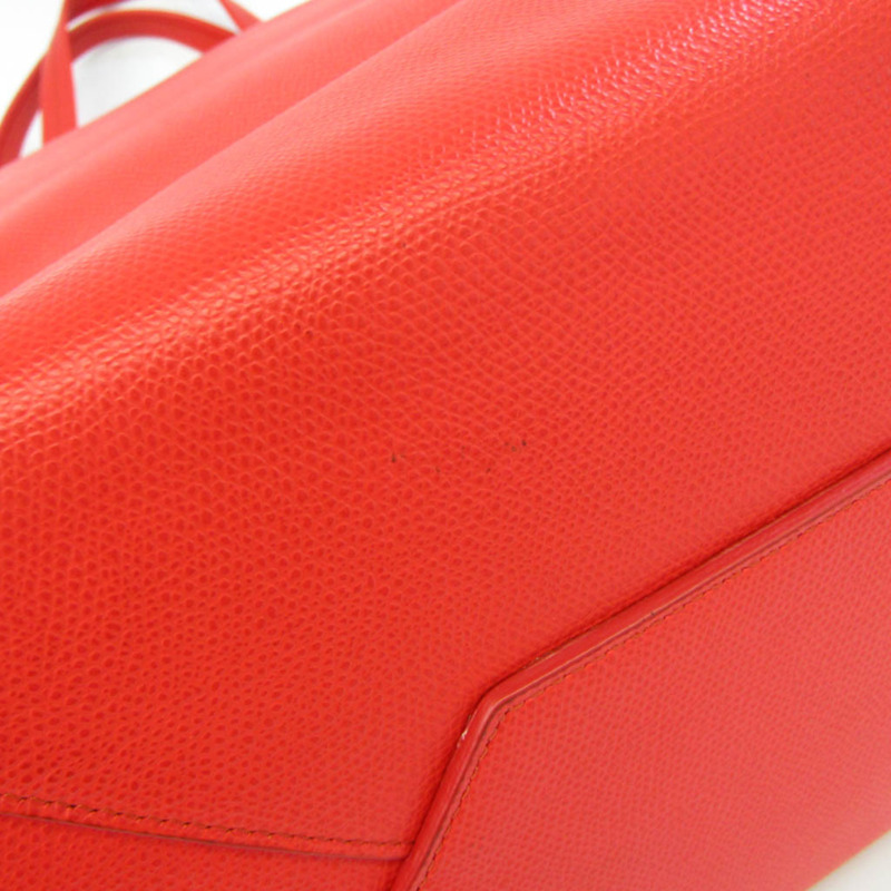 【日本直送】Celine Cabas Phantom S 女式皮革托特包紅色-4