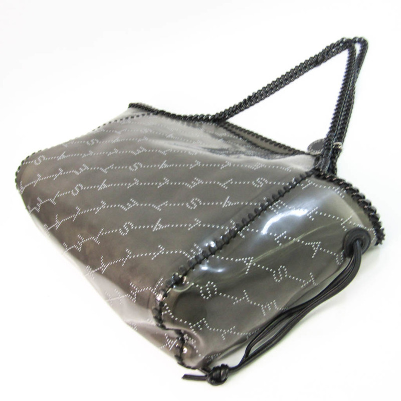 【日本直送】Stella McCartney 557962 女裝,男裝 PVC,仿皮托特包 黑色-1