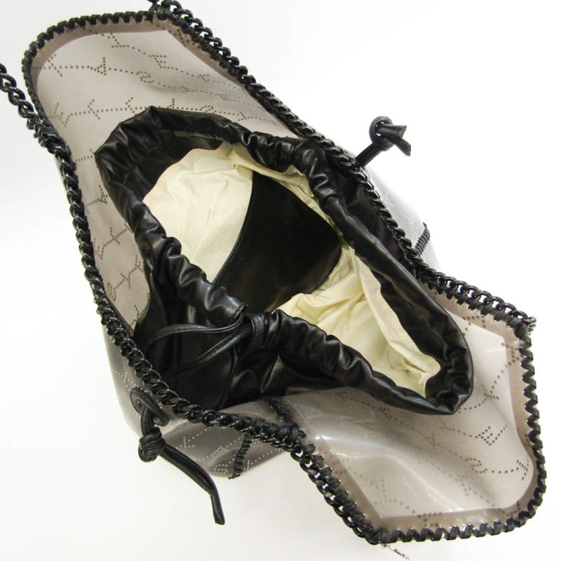 【日本直送】Stella McCartney 557962 女裝,男裝 PVC,仿皮托特包 黑色-2