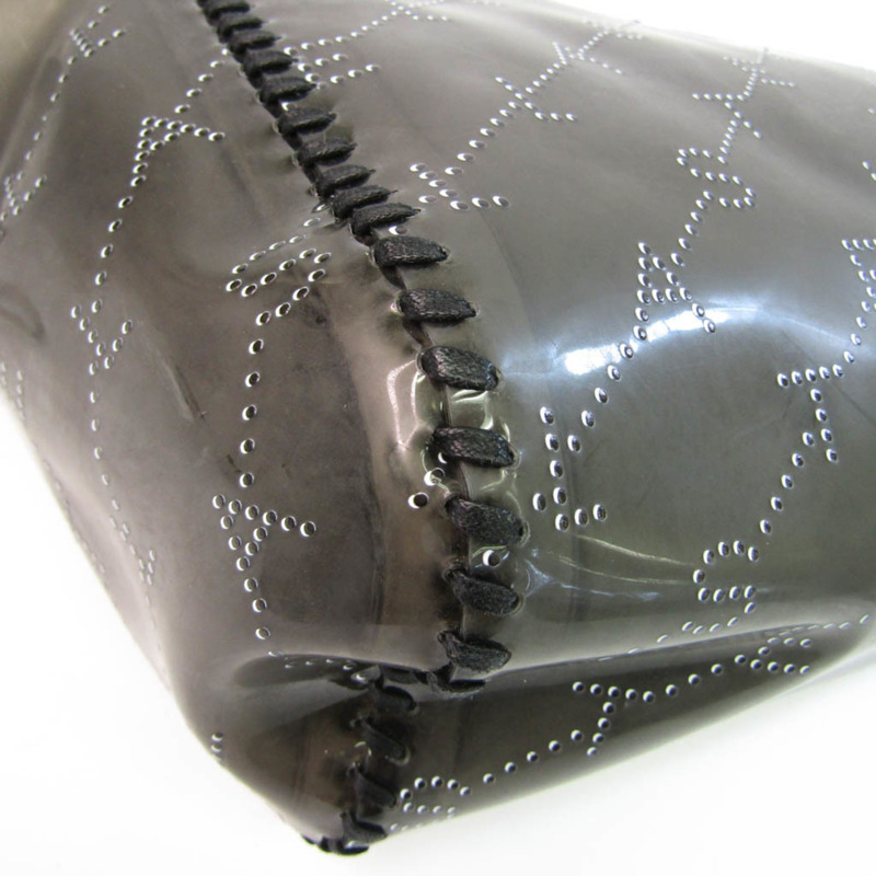 【日本直送】Stella McCartney 557962 女裝,男裝 PVC,仿皮托特包 黑色-4