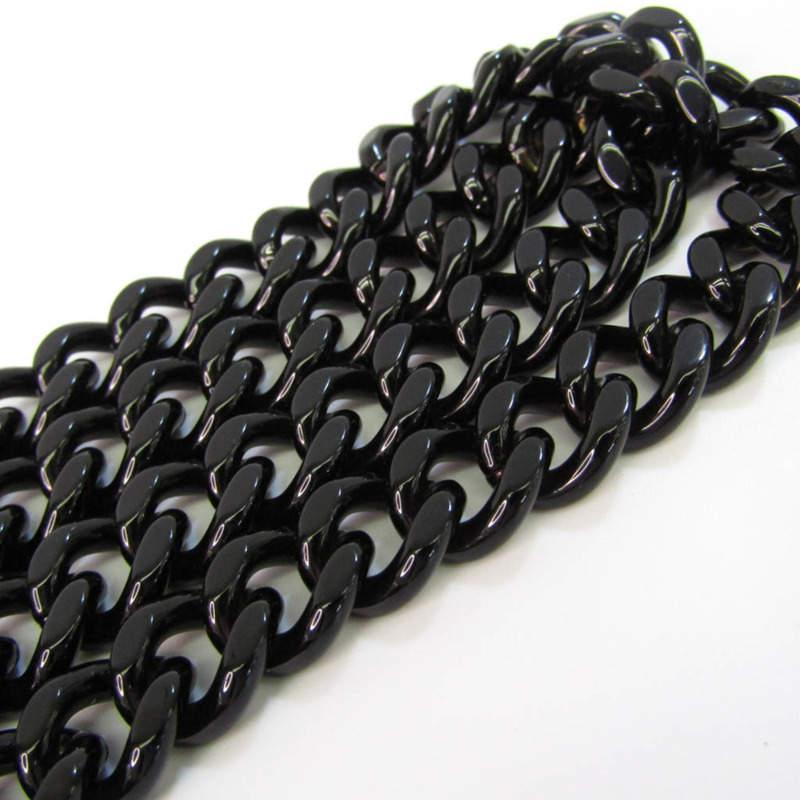 【日本直送】Stella McCartney 557962 女裝,男裝 PVC,仿皮托特包 黑色-6