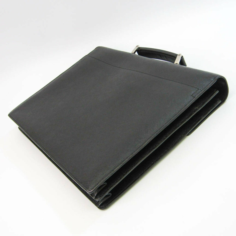 【日本直送】Prada Saffiano 男士皮革公文包 黑色-1