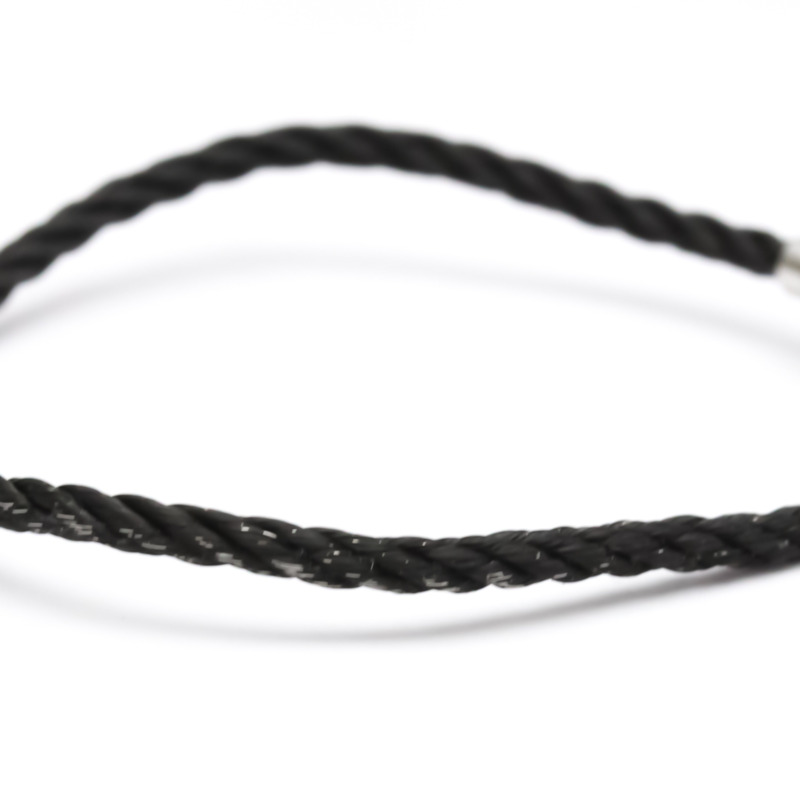 【日本直送】拋光 FRED Force 10 迷你 #15 鑽石 18K 白金鋼手鍊 BF552728-5