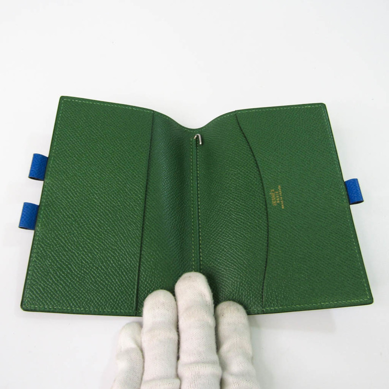 【日本直送】Hermes Agenda Planner 封面藍色,綠色-2