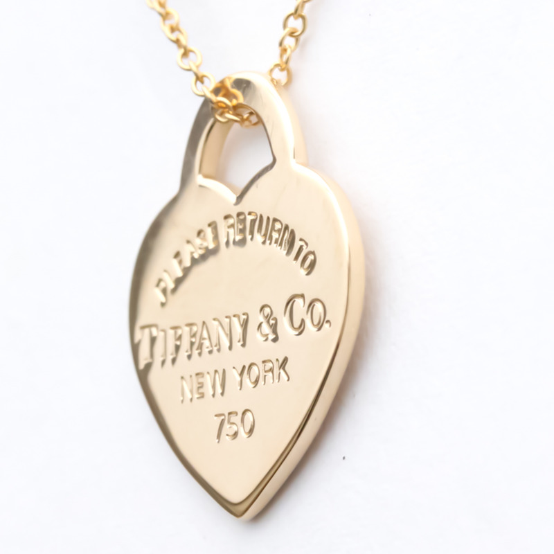 【日本直送】拋光蒂芙尼 Return To Tiffany 心形吊墜 18K 玫瑰金項鍊 BF552826-1
