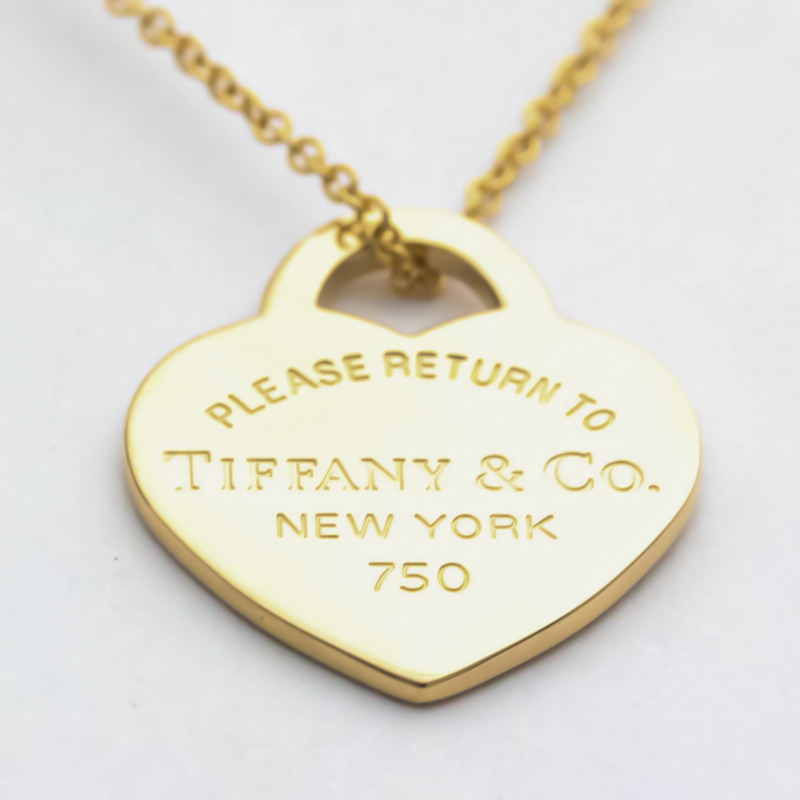 【日本直送】拋光蒂芙尼 Return To Tiffany 心形吊墜 18K 玫瑰金項鍊 BF552826-3
