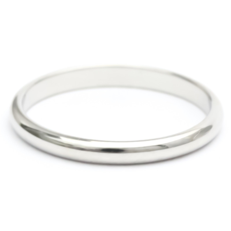 【日本直送】拋光卡地亞 1895 結婚戒指 #58 美國 8 鉑金 BF552537-4