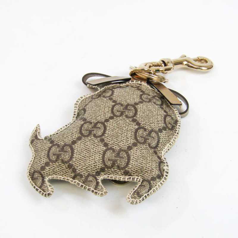 【日本直送】Gucci Guccioli 206080 Charm Keyring (米色,棕色)-1