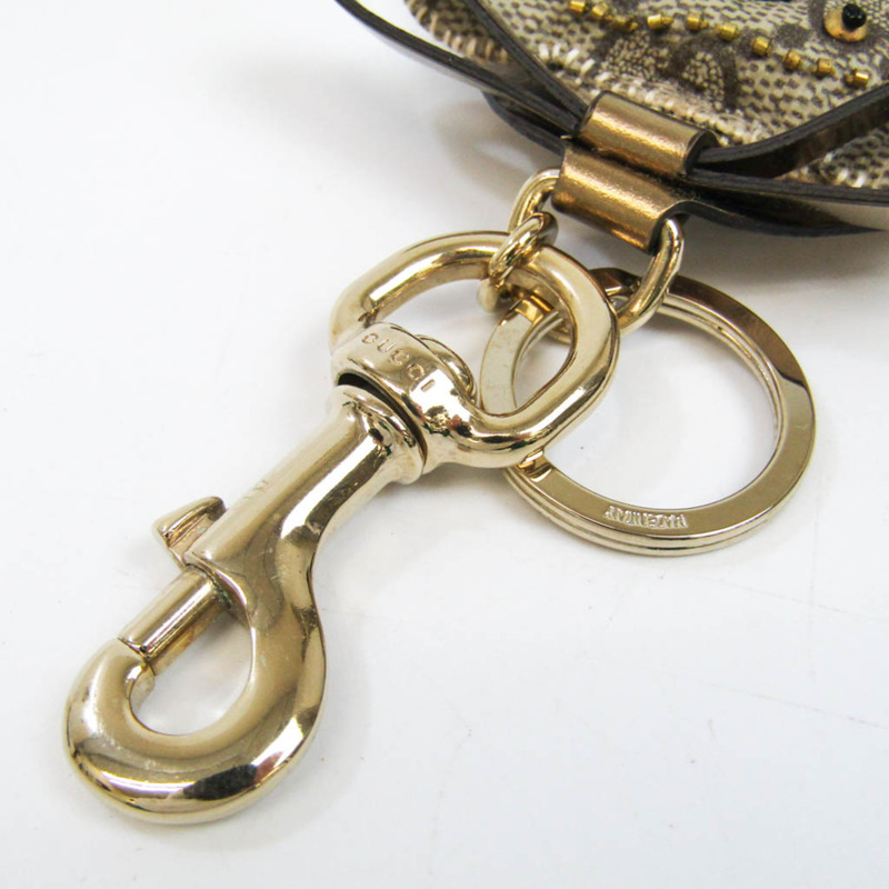 【日本直送】Gucci Guccioli 206080 Charm Keyring (米色,棕色)-4