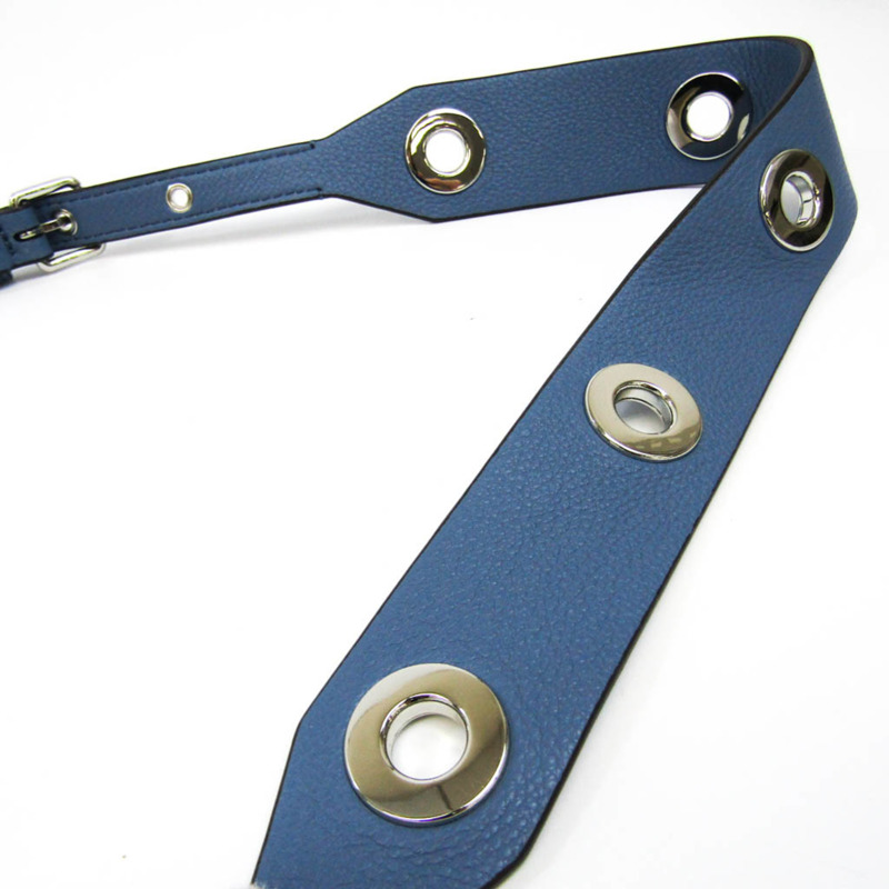 【日本直送】Michael Kors Brooklyn 大號挎包 30T7SBNS3L 女式皮革托特包 藍色-7