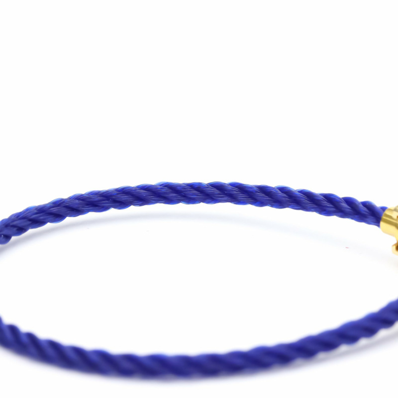 【日本直送】FRED Force 10 中號型號 #14 鑽石 18K 黃金鋼手鍊 BF553626-9