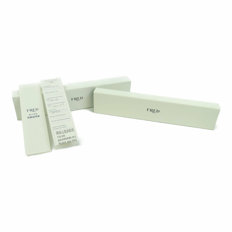 【日本直送】FRED Force 10 中號型號 #14 鑽石 18K 黃金鋼手鍊 BF553626-10