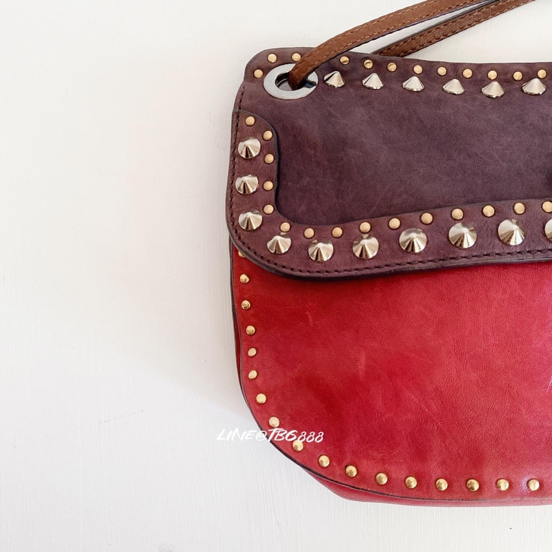 Miu Miu 鉚釘撞色包-4