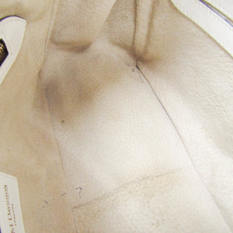 【日本直送】J&M Davidson 女士皮革手提包，單肩包 奶油色-9