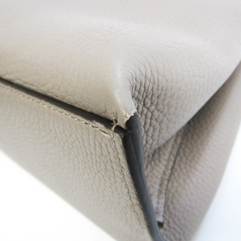 【日本直送】Gucci Daily Bamboo 392013 女款皮革，竹節手袋，單肩包 灰色-3