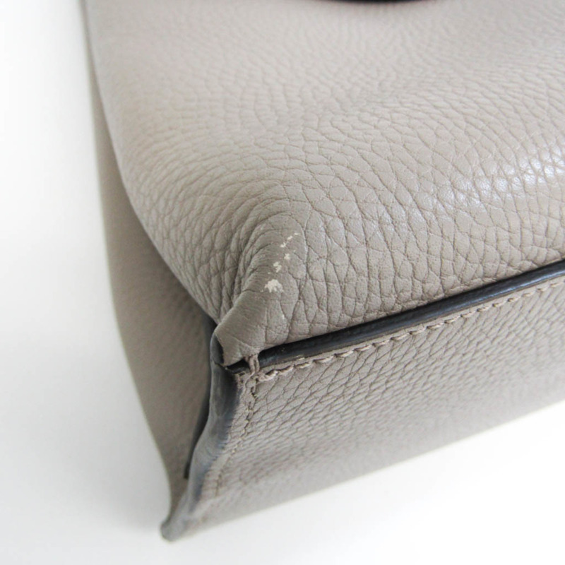 【日本直送】Gucci Daily Bamboo 392013 女款皮革，竹節手袋，單肩包 灰色-5