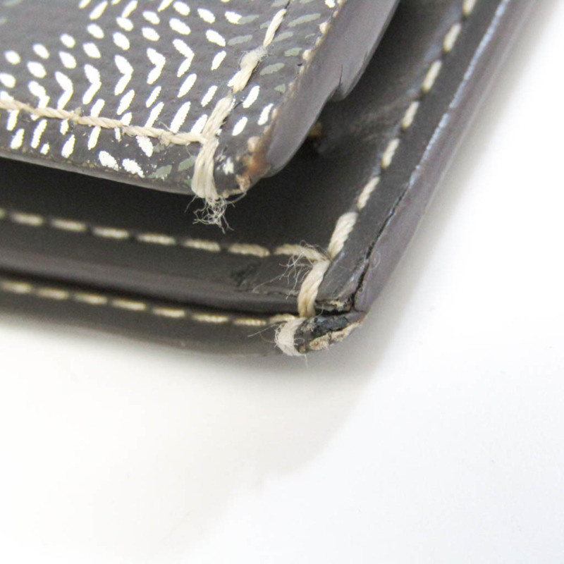 【日本直送】Goyard PORTE ST FLORENTIN 2 NOIR 男士皮革錢包（雙折）灰色-5