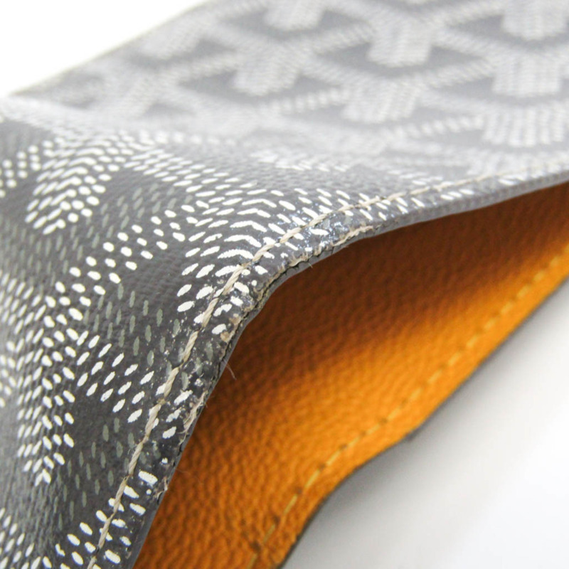 【日本直送】Goyard PORTE ST FLORENTIN 2 NOIR 男士皮革錢包（雙折）灰色-6