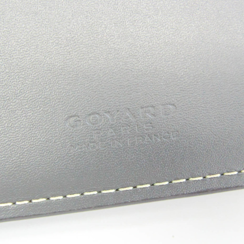 【日本直送】Goyard PORTE ST FLORENTIN 2 NOIR 男士皮革錢包（雙折）灰色-8