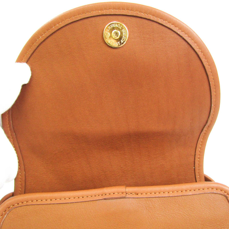 【日本直送】Coach Old Coach 0282 345 女式皮革單肩包駝色-8