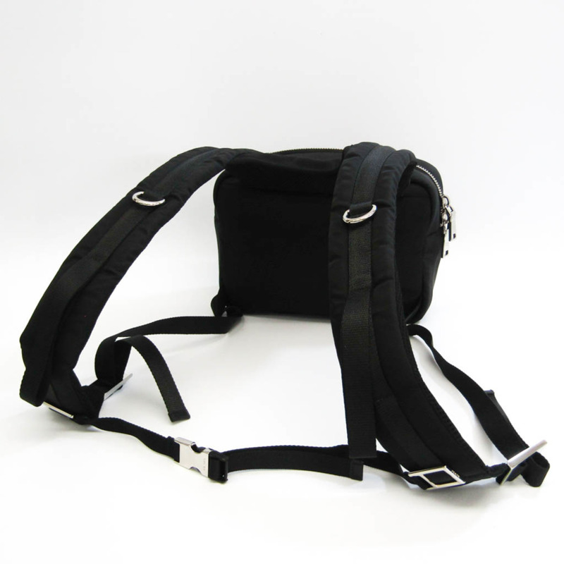 【日本直送】Prada 2VZ044 男款，女款尼龍雙肩包 黑色，卡其色-1