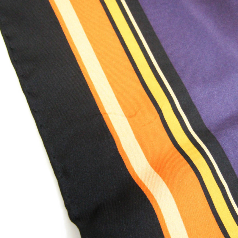 【日本直送】路易威登斑馬女士絲巾橙色,紫色,黃色-1