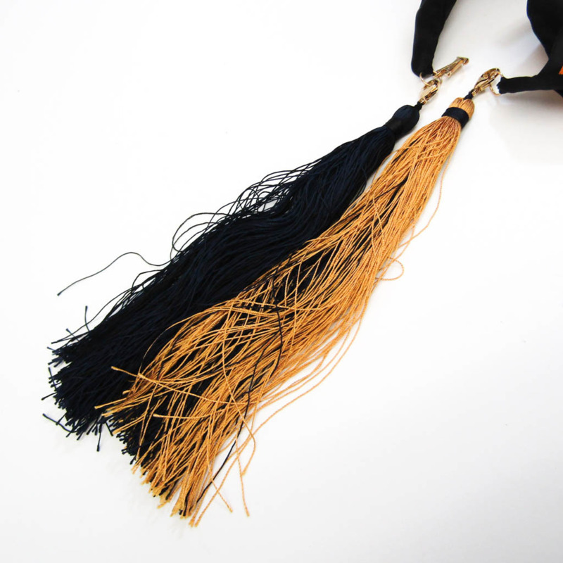 【日本直送】路易威登斑馬女士絲巾橙色,紫色,黃色-3