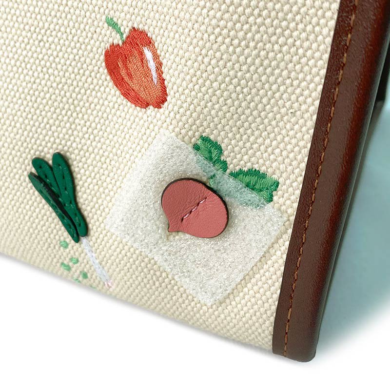 【COACH】coach 專櫃 field 30 garden tote 刺繡款托特包-6