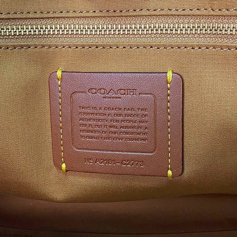 【COACH】coach 專櫃 field 30 garden tote 刺繡款托特包-8