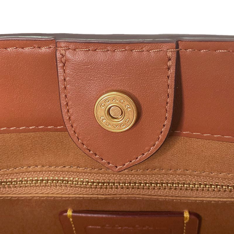 【COACH】coach 專櫃 field 30 garden tote 刺繡款托特包-9