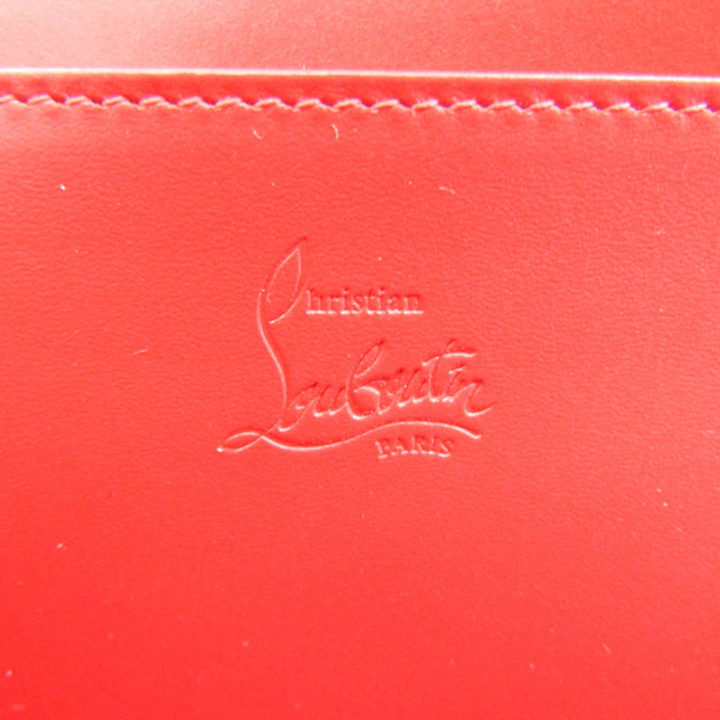 【日本直送】Christian Louboutin 3175117 男士,女士 皮革鉚釘錢包(雙折)黑色-6