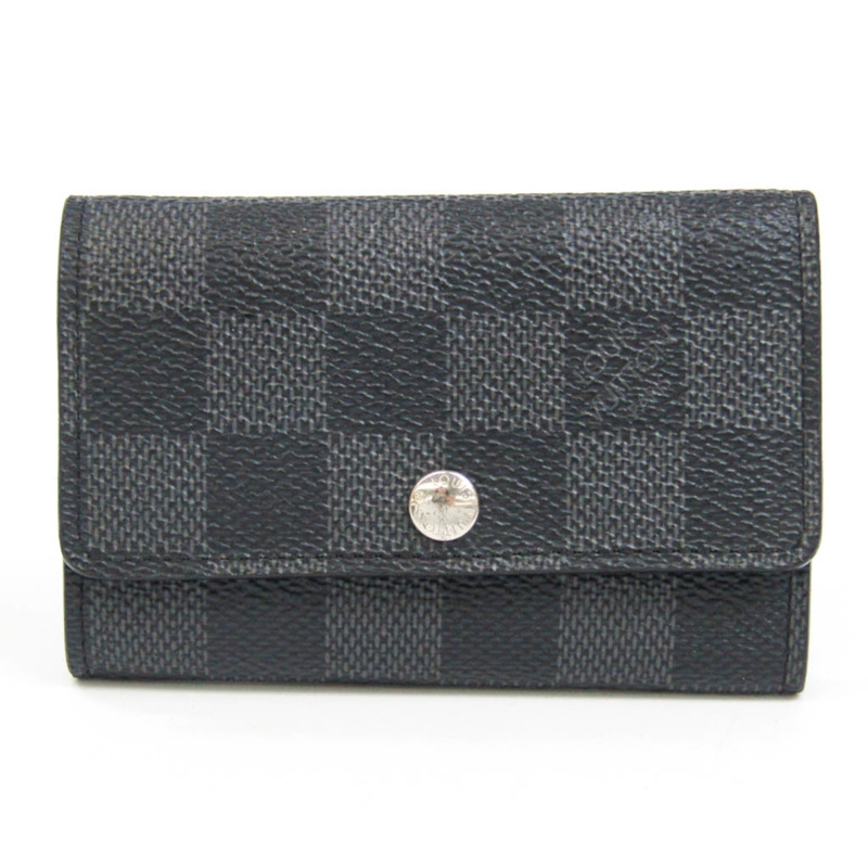 【日本直送】路易威登 Damier Graphite Multicles 6 N62662 中性 Damier Graphite 鑰匙包 Damier Graphite-0