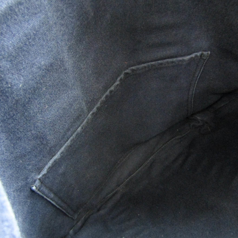 【日本直送】Hermes Fourre Tout Cabas 中性棉帆布托特包黑色，海軍藍-7