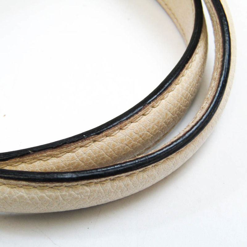 【日本直送】Valextra B-cube 男士，女士皮革手提包，單肩包 米白色-8